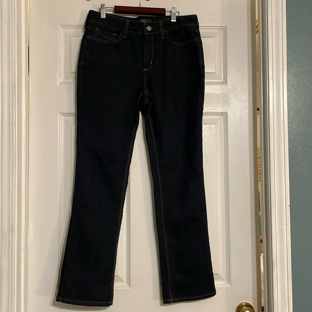 NYDJ Marilyn Jeans size 10 Petite Dark Wash